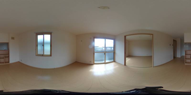 パノラマ画像リビング