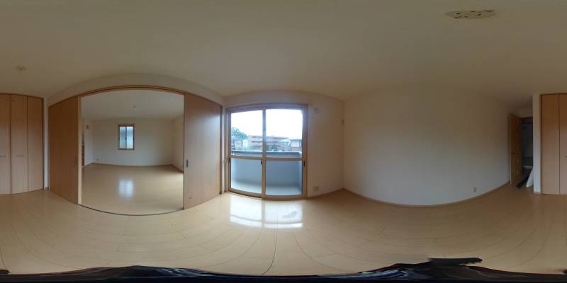 パノラマ画像洋室