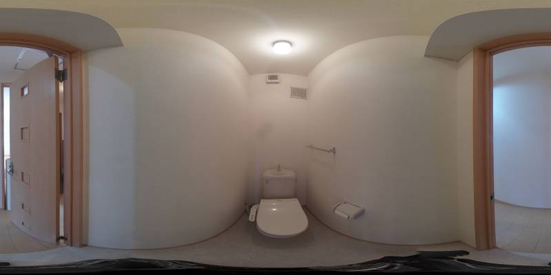 パノラマ画像トイレ