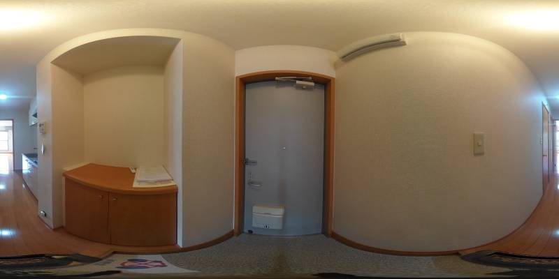 パノラマ画像玄関