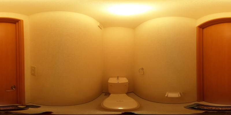 パノラマ画像トイレ