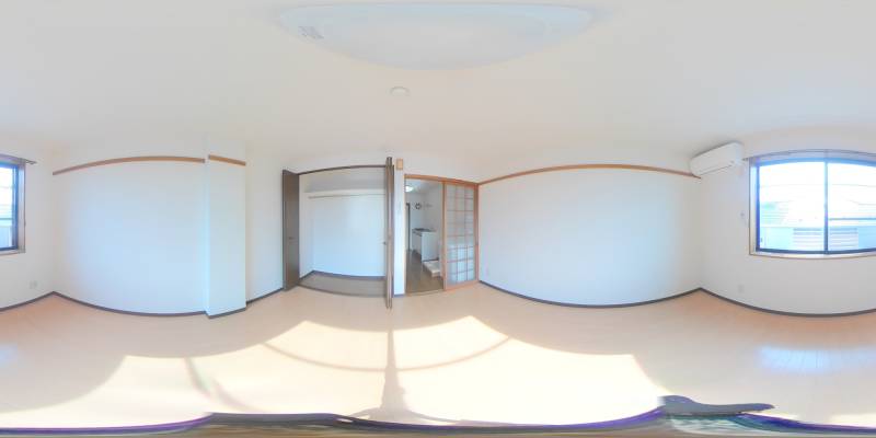 パノラマ画像洋室