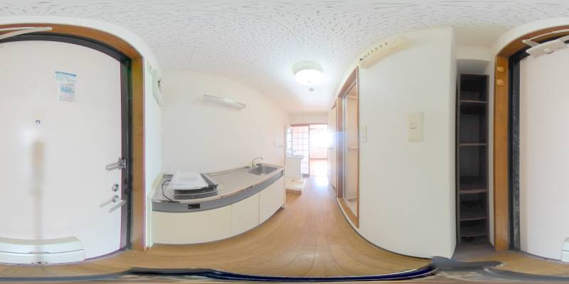 パノラマ画像玄関