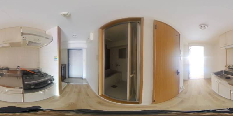 パノラマ画像キッチン