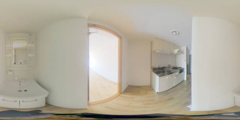 パノラマ画像洗面所