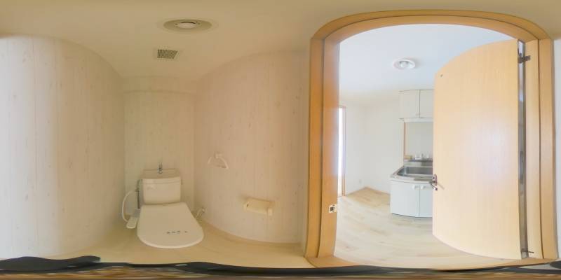 パノラマ画像トイレ