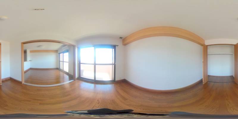 パノラマ画像洋室