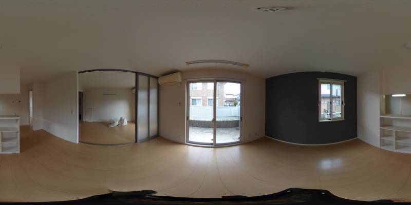 パノラマ画像リビング