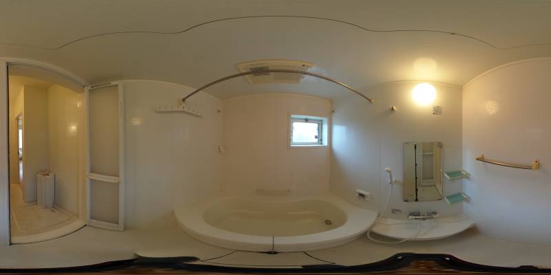 パノラマ画像バスルーム