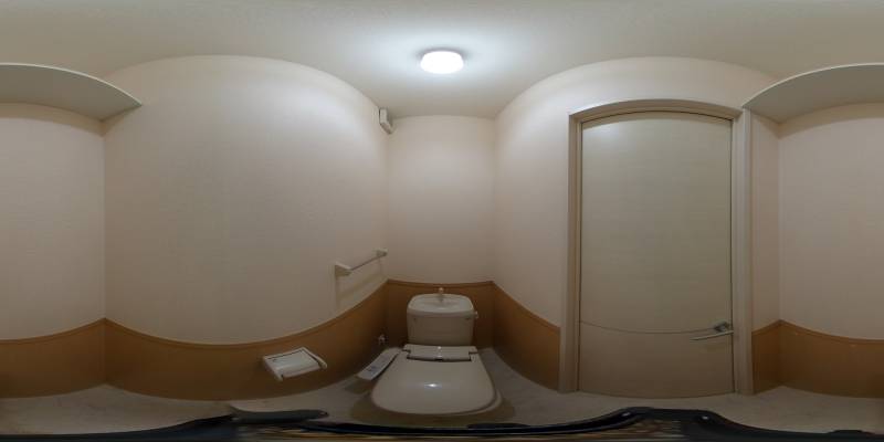 パノラマ画像トイレ