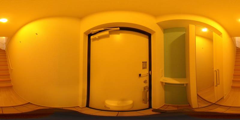 パノラマ画像玄関