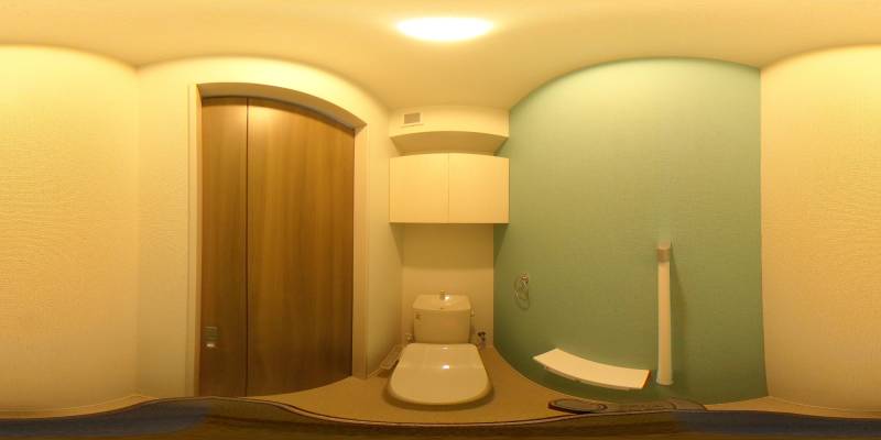 パノラマ画像トイレ