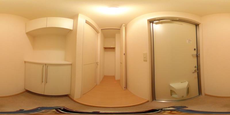 パノラマ画像玄関