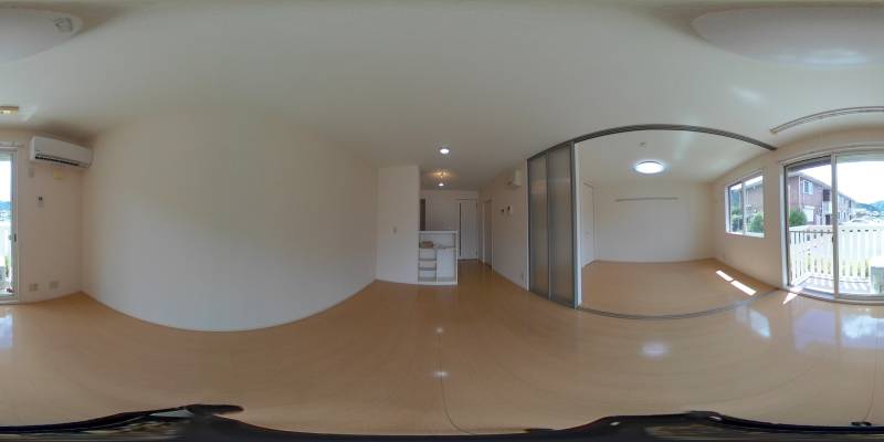 パノラマ画像リビング