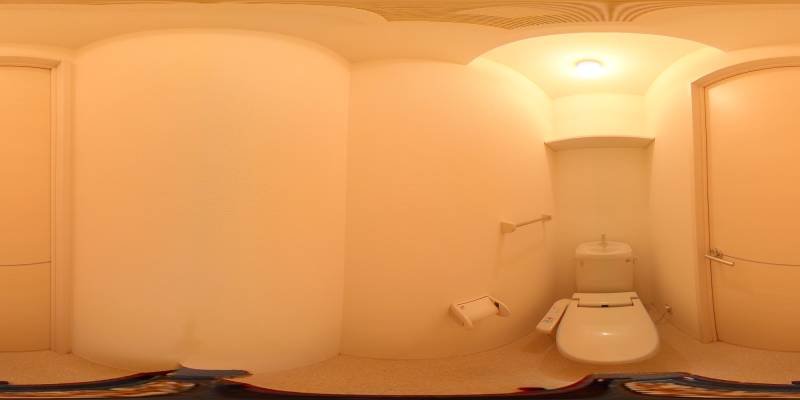 パノラマ画像トイレ