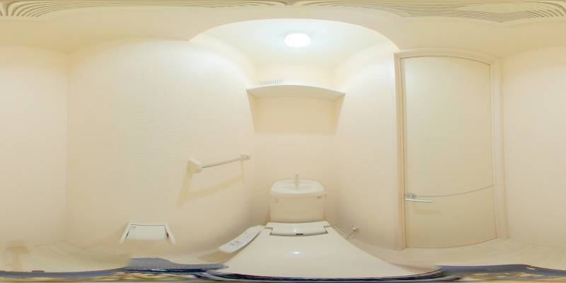 パノラマ画像トイレ