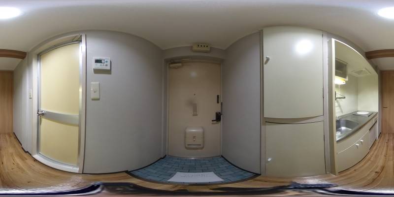 パノラマ画像玄関