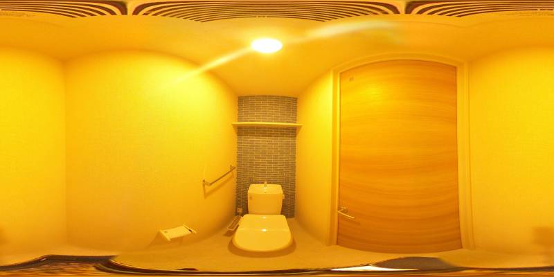 パノラマ画像トイレ