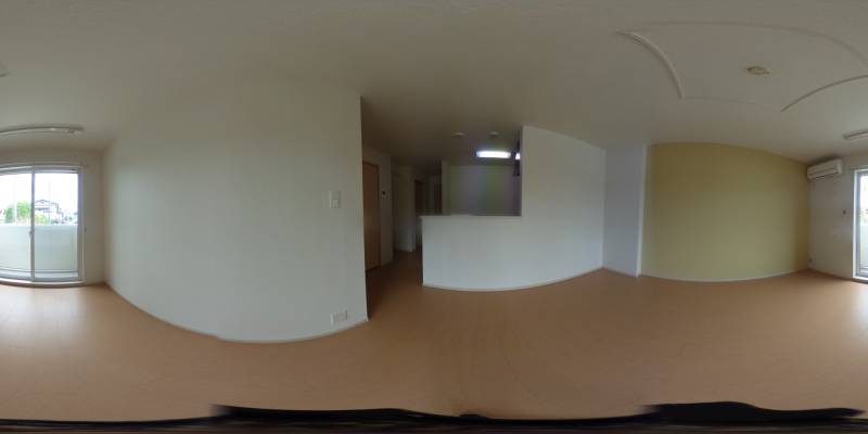 パノラマ画像リビング