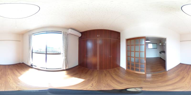 パノラマ画像洋室