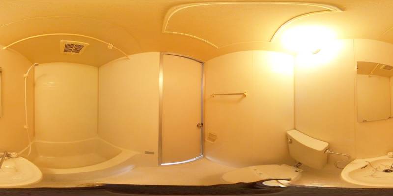 パノラマ画像洗面所