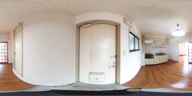 パノラマ画像玄関