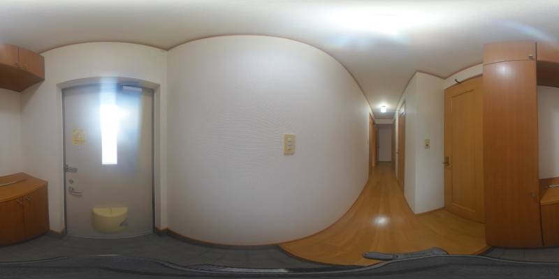 パノラマ画像玄関