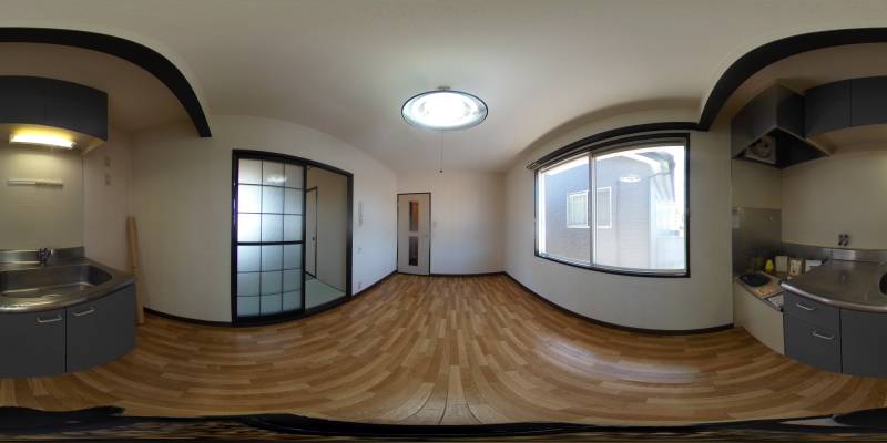 パノラマ画像リビング