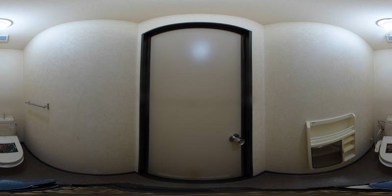 パノラマ画像トイレ