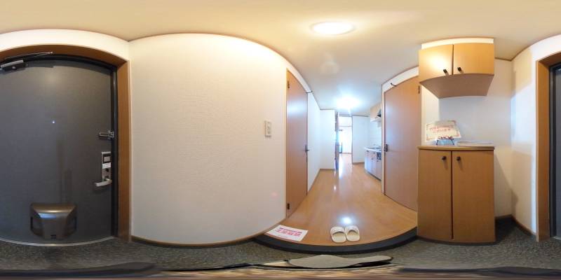 パノラマ画像玄関
