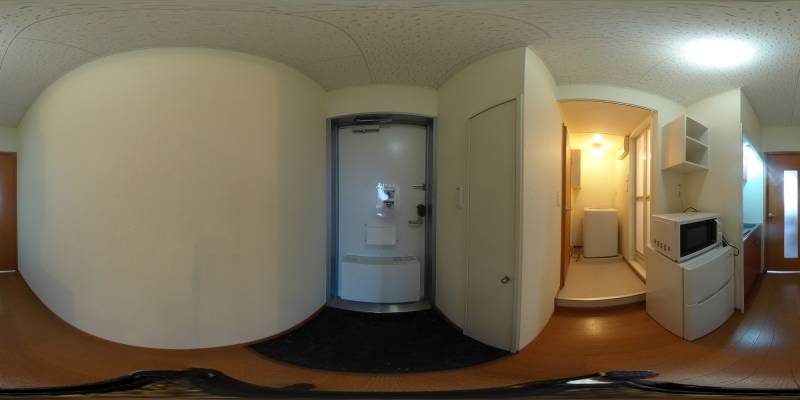 パノラマ画像玄関