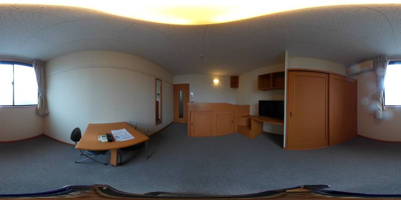 パノラマ画像洋室