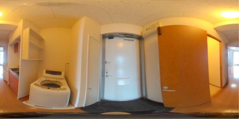 パノラマ画像玄関