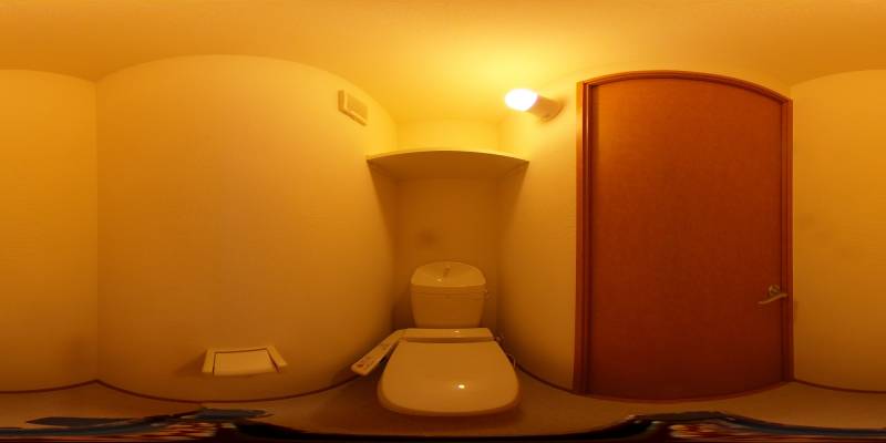 パノラマ画像トイレ