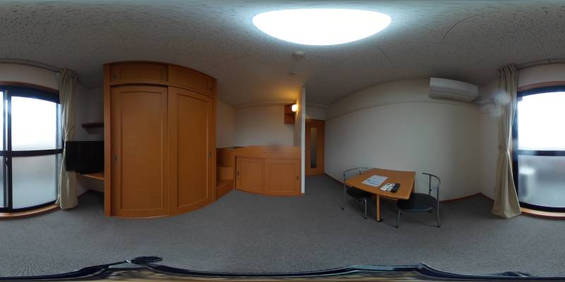 パノラマ画像洋室