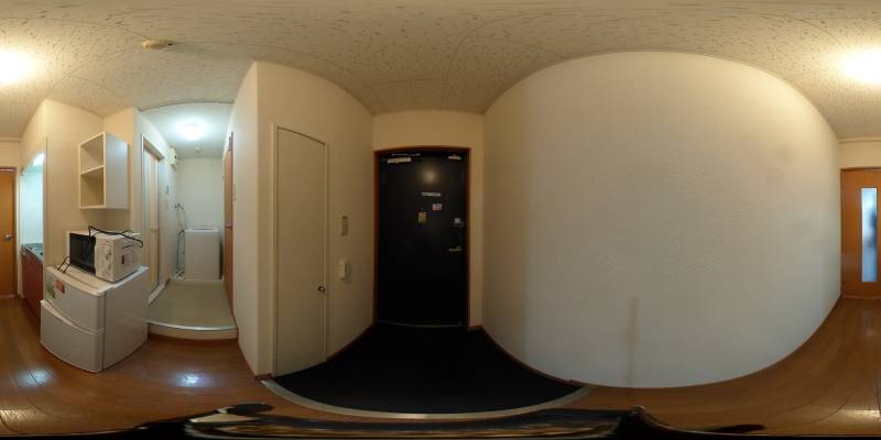 パノラマ画像玄関