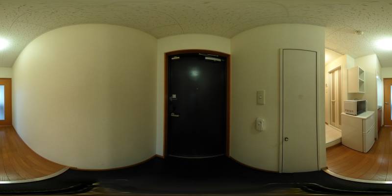 パノラマ画像玄関