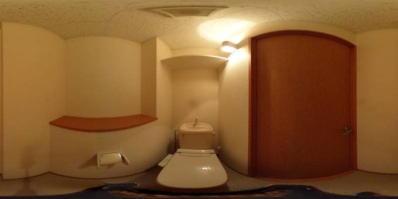 パノラマ画像トイレ