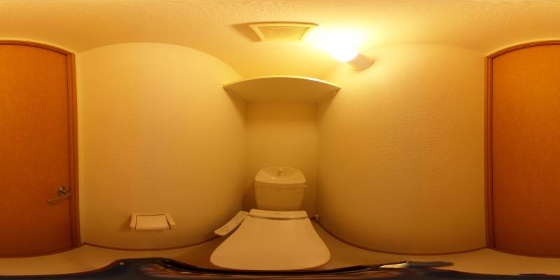 パノラマ画像トイレ