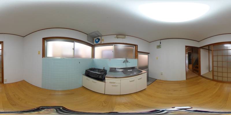 パノラマ画像キッチン