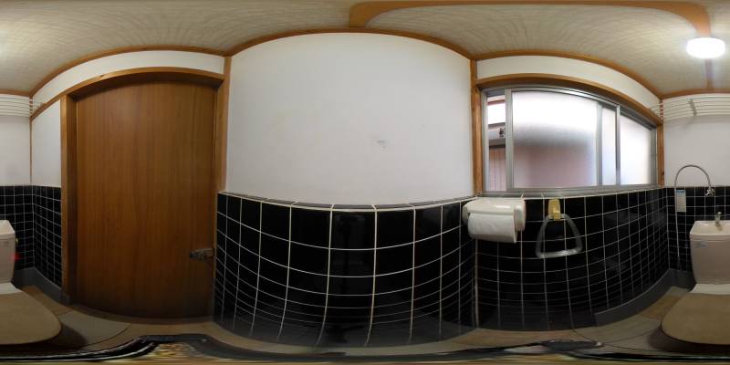 パノラマ画像トイレ