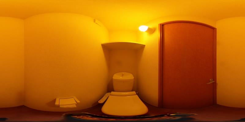 パノラマ画像トイレ