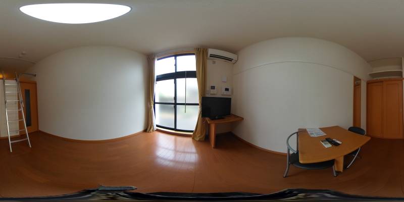 パノラマ画像洋室