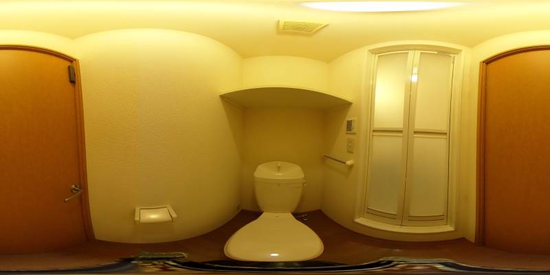 パノラマ画像トイレ