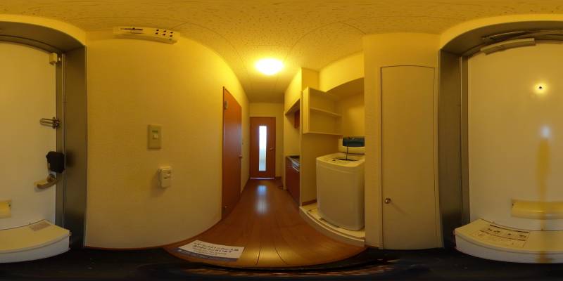 パノラマ画像玄関