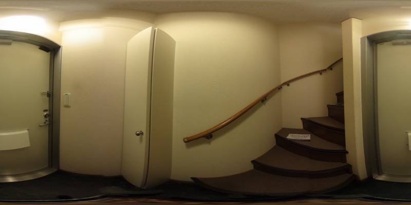 パノラマ画像玄関