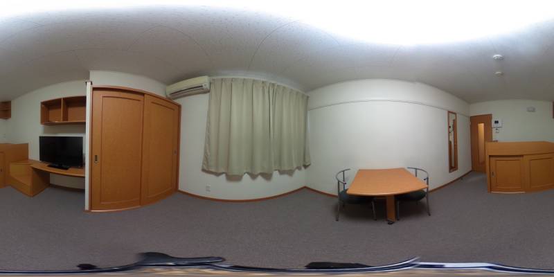 パノラマ画像洋室