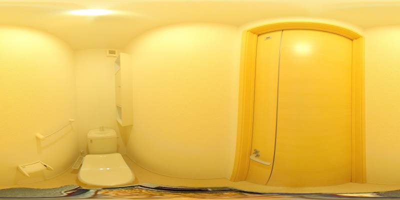 パノラマ画像トイレ