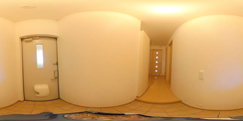 パノラマ画像玄関