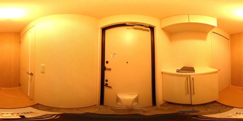 パノラマ画像玄関